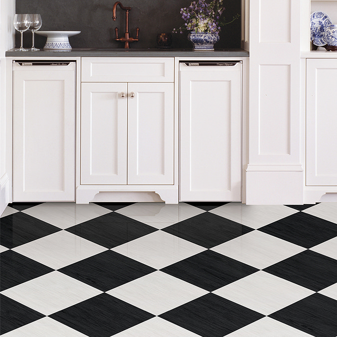 Floorpops Lawrence Self Adhesive Floor Tiles - Pack of 10