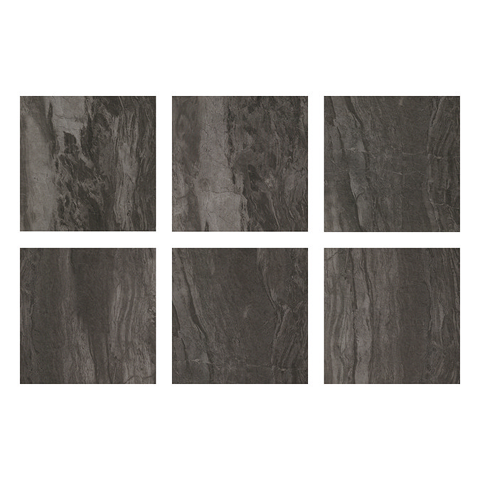 Floorpops Raven Self Adhesive Floor Tile - Pack of 10  additional Large Image