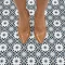 FloorPops Sevilla Self Adhesive Floor Tile - Pack of 10  Feature Large Image