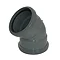 FloPlast 110mm Anthracite Grey 135° Double Socket Bend - SP563AG Large Image