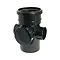 FloPlast 110mm Black Access Pipe - SP274B Large Image