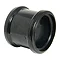 FloPlast 110mm Black Double Socket Pipe Coupling - SP105B Large Image