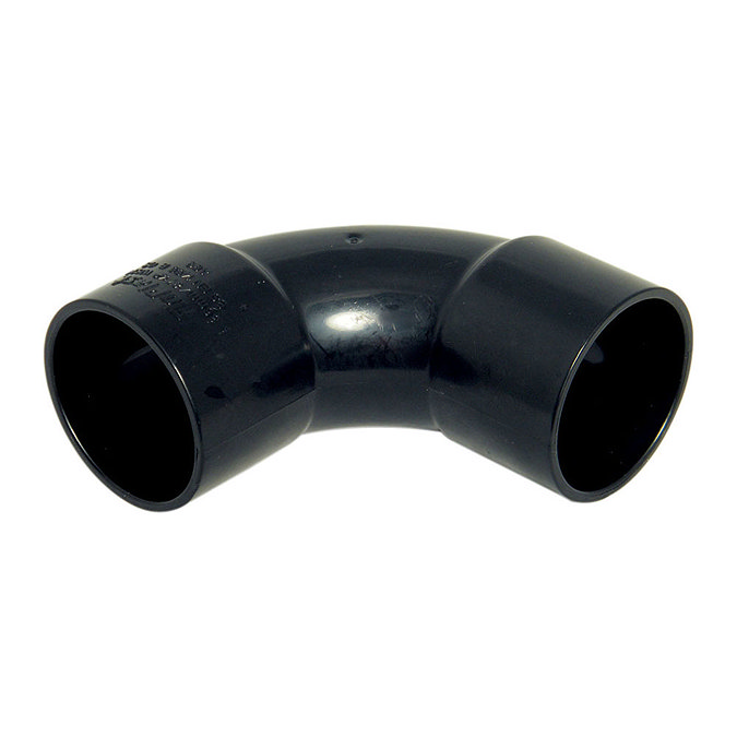 FloPlast 32mm Black ABS 92.5° Bend - WS14B Large Image