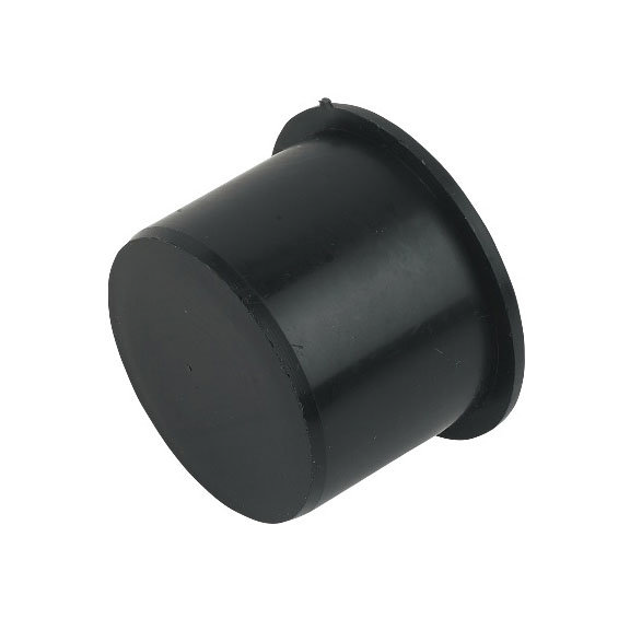 FloPlast 32mm Black Push-Fit Socket Plug - WP30B Large Image