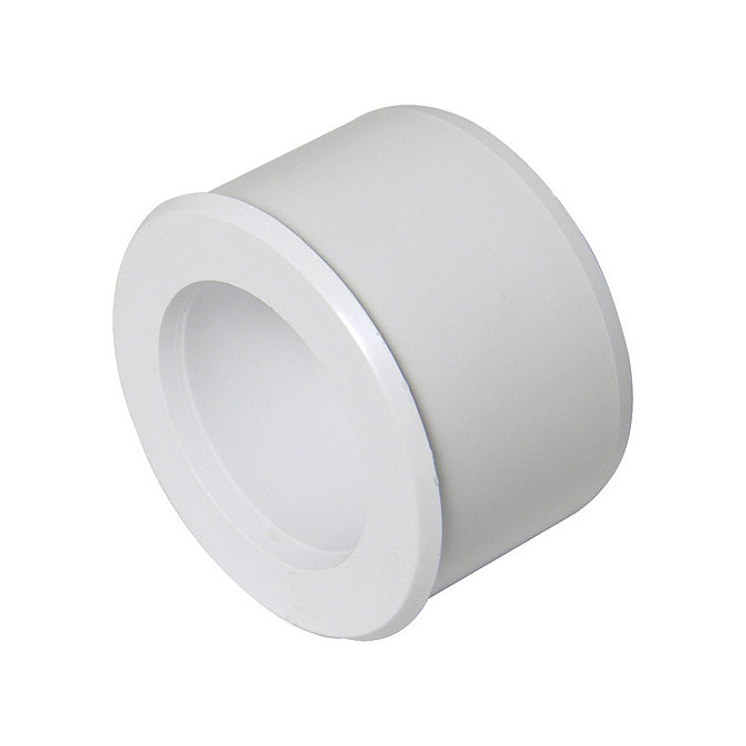 FloPlast 40 x 32mm White ABS Reducer - WS38W Large Image