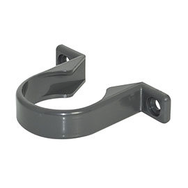 FloPlast 32mm Anthracite Grey ABS Pipe Clip - WS34AG Medium Image