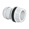 FloPlast 32mm White Push-Fit Tank Connector - WP60W Large Image