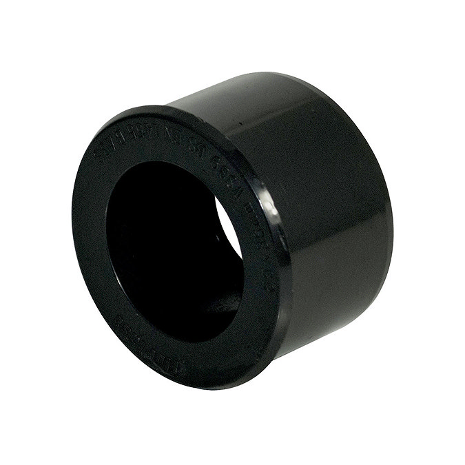 FloPlast 40 x 32mm Black ABS Reducer - WS38B Large Image