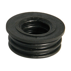 FloPlast 32mm Boss Adaptor - Rubber Push-Fit - SP10B Large Image