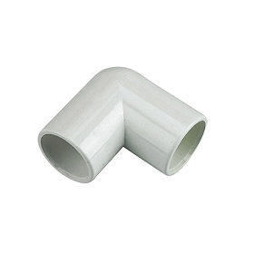 FloPlast White Overflow System 90° Bend 21.5mm - OS11W Large Image