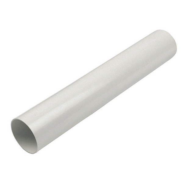 FloPlast White Overflow System Pipe 21.5mm x 3m - OS01W Large Image
