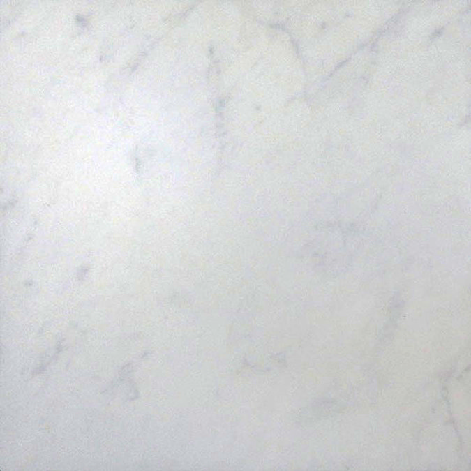 Florence Marbled White Floor Tile (Matt - 450 x 450mm)  Feature Large Image
