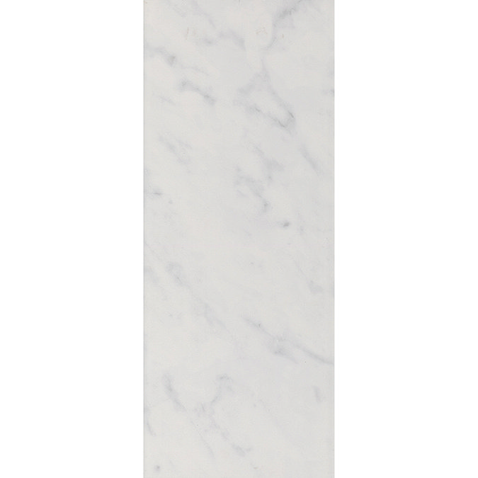 Florence Marbled White Wall Tile (Gloss - 200 x 500mm)  Standard Large Image