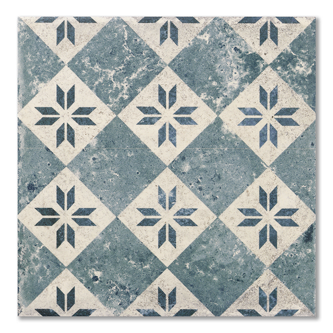 Florent Encaustic Effect Wall and Floor Tiles - 200 x 200mm