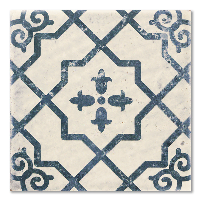 Florent Encaustic Effect Wall and Floor Tiles - 200 x 200mm