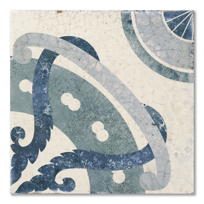 Florent Encaustic Effect Wall and Floor Tiles - 200 x 200mm