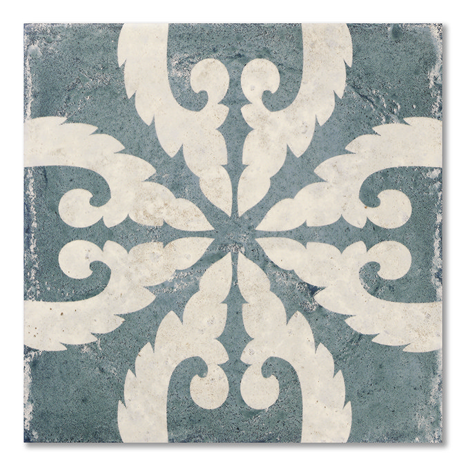 Florent Encaustic Effect Wall and Floor Tiles - 200 x 200mm