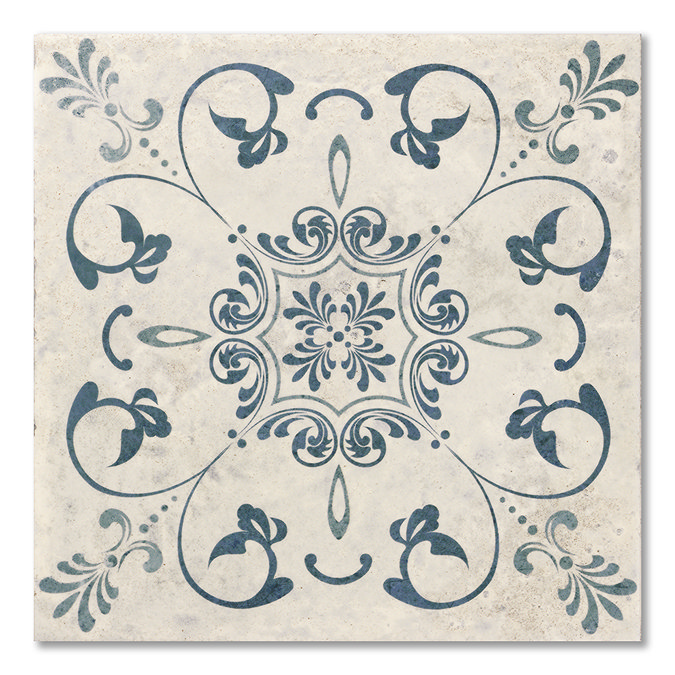 Florent Encaustic Effect Wall and Floor Tiles - 200 x 200mm