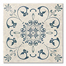 Florent Encaustic Effect Wall and Floor Tiles - 200 x 200mm
