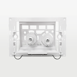 Flush Plate Mounting Frame For Arezzo Compact Concealed Cisterns