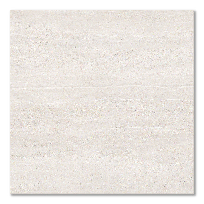 Fobello Beige Travertine Stone Effect Wall and Floor Tiles - 600 x 600mm