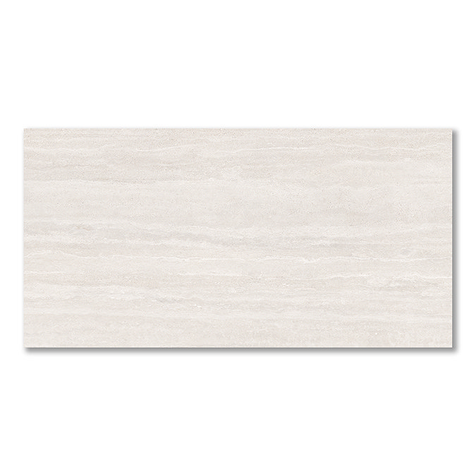 Fobello Large Format Beige Travertine Stone Effect Wall and Floor Tiles - 600 x 1200mm