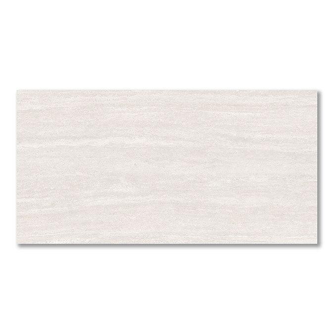 Fobello Large Format Beige Travertine Stone Effect Wall and Floor Tiles - 600 x 1200mm