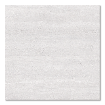 Fobello White Stone Effect Wall and Floor Tiles - 600 x 600mm