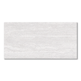 Fobello White Travertine Stone Effect Wall Tiles - 300 x 600mm