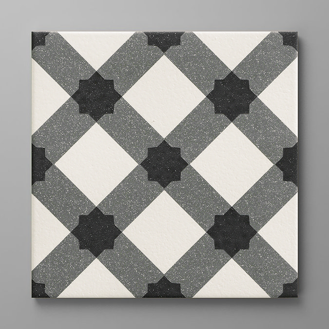 Fordwich Patterned Wall and Floor Tiles - 200 x 200mm