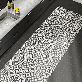 Fordwich Patterned Wall and Floor Tiles - 200 x 200mm