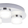 Forum Amalfi Chrome LED 3 Light Flush Ceiling Fitting - SPA-31736-CHR  Feature Large Image
