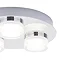 Forum Amalfi Chrome LED 3 Light Flush Ceiling Fitting - SPA-31736-CHR  Feature Large Image
