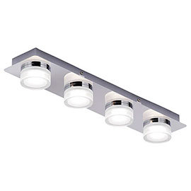 Forum Amalfi Chrome LED 4 Light Bar Ceiling Fitting - SPA-31737-CHR Medium Image