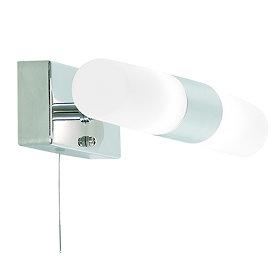 Aries Duo Light Bathroom Wall Light Large Image