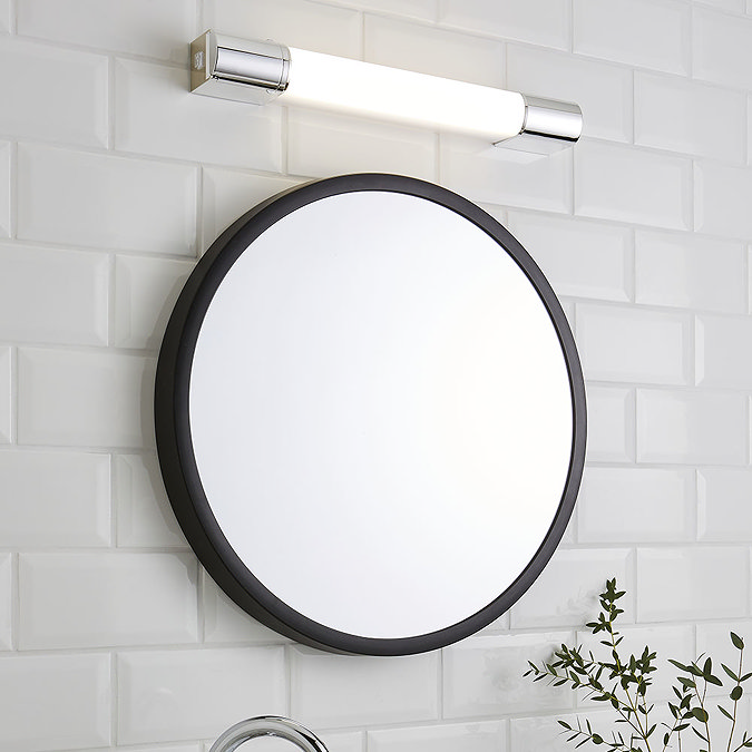 Forum Bari LED Dual Voltage Shaver Light  In Bathroom Large Image