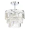 Forum Belle 3 Light Flush Ceiling Fitting - SPA-24678-CHR Large Image