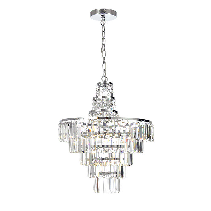 Forum Belle 4 Light Bathroom Chandelier - SPA-24677-CHR Large Image