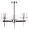 Forum Gene Chrome Cylinder 3 Light Flush Ceiling Fitting - SPA-31726-CHR Profile Large Image