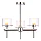 Forum Gene Chrome Cylinder 3 Light Flush Ceiling Fitting - SPA-31726-CHR Large Image