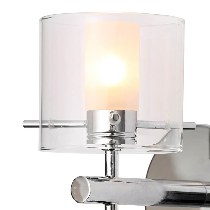 Forum Gene Chrome Cylinder Wall Light - SPA-31725-CHR  Feature Large Image