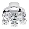 Forum LumenAir Primavera 5 Light Flush Fitting with Extractor Fan - LUM-26136-CHR Large Image