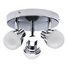 Forum Milan Chrome LED 3 Light Spotlight Plate - SPA-31733-CHR  Feature Large Image