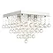 Forum Orlando 30cm Square Flush Ceiling Light Fitting - SPA-24467-CHR Large Image