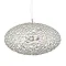 Forum Ovus Large Oval Pendant Ceiling Light Fitting - SPA-28727-CHR Large Image