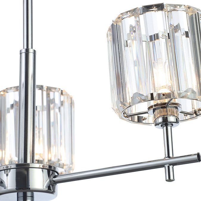 Forum Pegasi 3 Light Ceiling Fitting - SPA-33974-CHR Feature Large Image