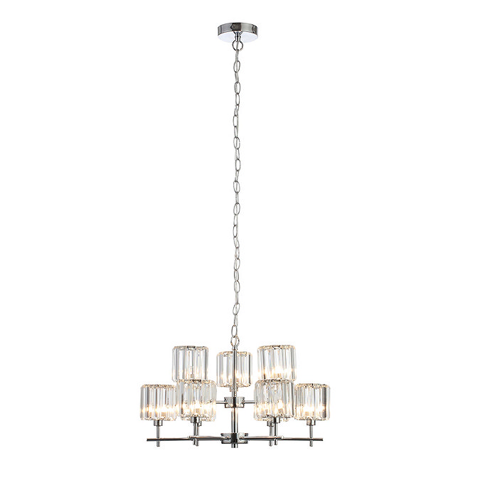Forum Pegasi 9 Light Ceiling Fitting - SPA-33929-CHR  Feature Large Image