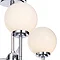 Forum Porto Chrome 3 Light Semi Flush Ceiling Fitting - SPA-31307-CHR Feature Large Image