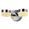 Forum Rhea LED Acrylic Ring Twin Wall Light - SPA-23618-CHR Large Image
