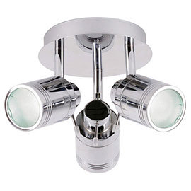 Scorpius Bathroom Light - 3 Spot Ceiling Light - SPA-27405 Medium Image